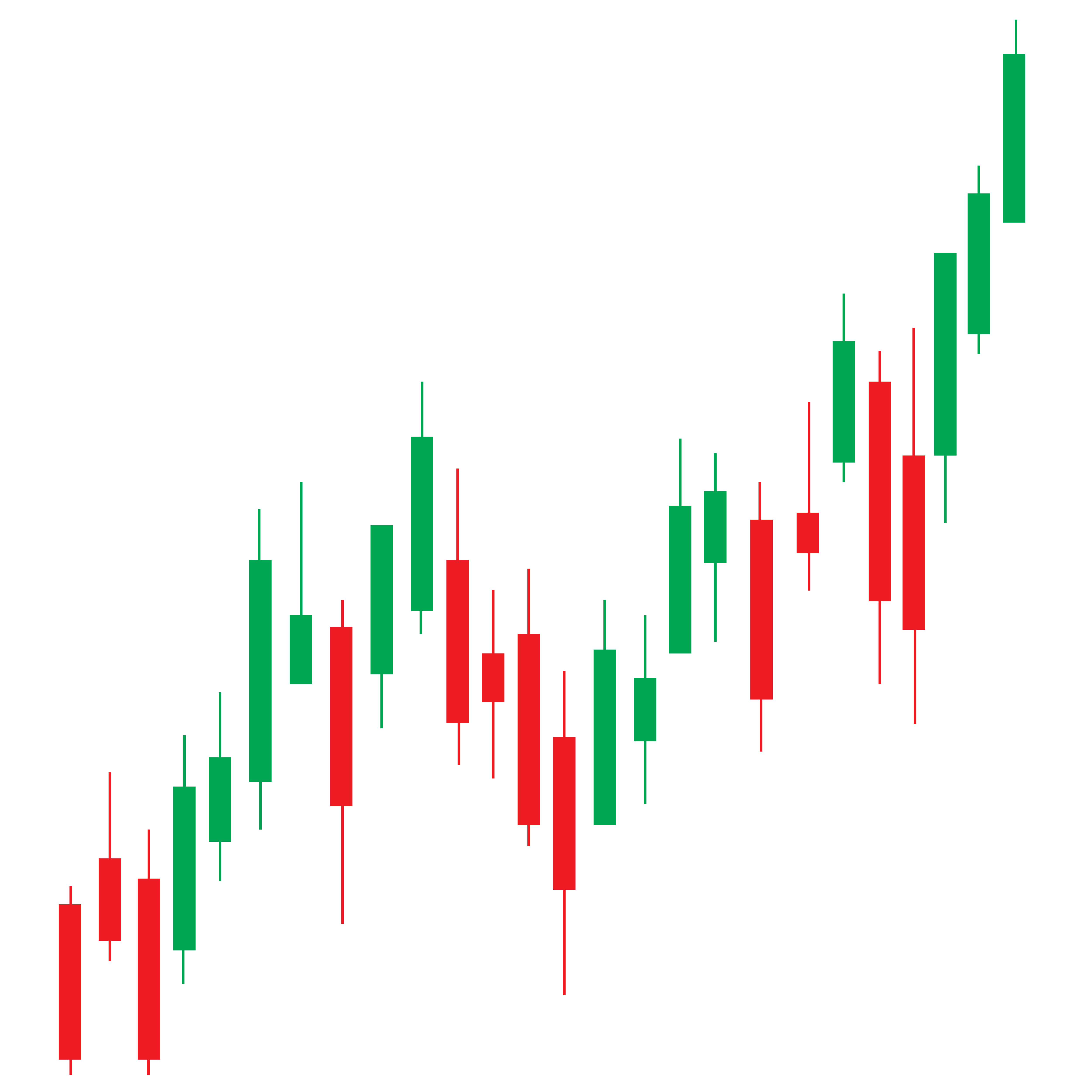 Market investing illustration